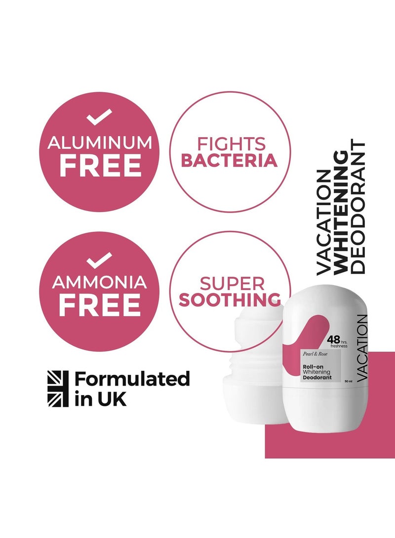 VACATION Pearl & Rose Whitening Deodorant 50 ml - Image 5